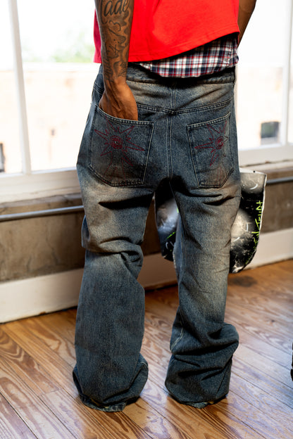 Stained Denim